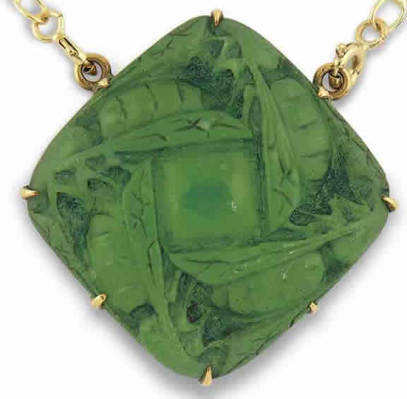 Rene Lalique Quatre Guepes Pendant