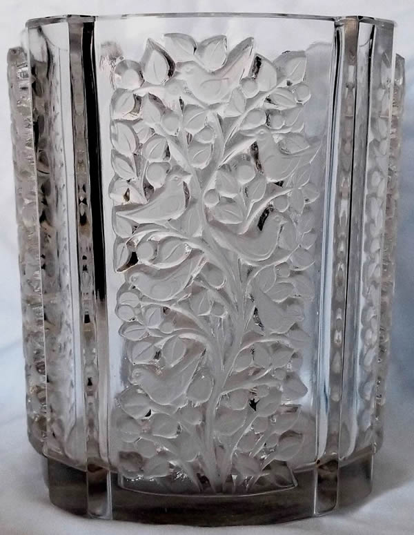 Rene Lalique Vase Quatre Panneaux