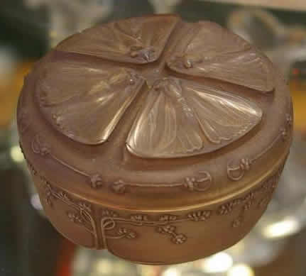 Rene Lalique Box Quatre Papillons