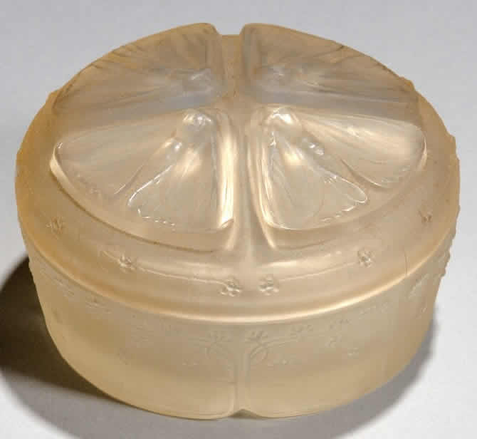 Rene Lalique Box Quatre Papillons