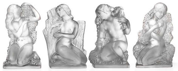 Rene Lalique Quatre Saisons Decoration