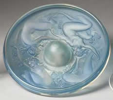Rene Lalique Inkwell Quatre Sirenes
