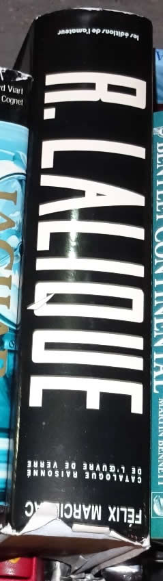 Rene Lalique Book R. Lalique Catalogue Raisonne 1989