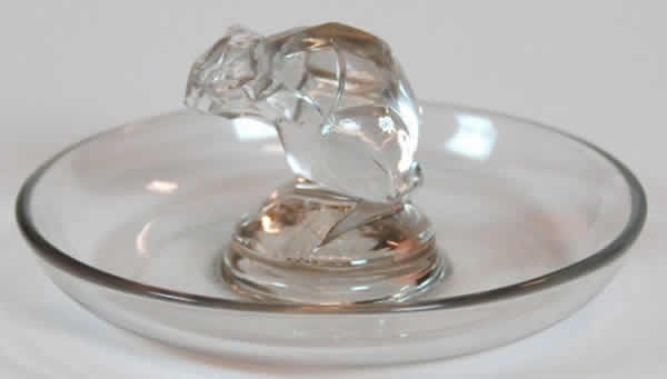Rene Lalique Ashtray Rabbit