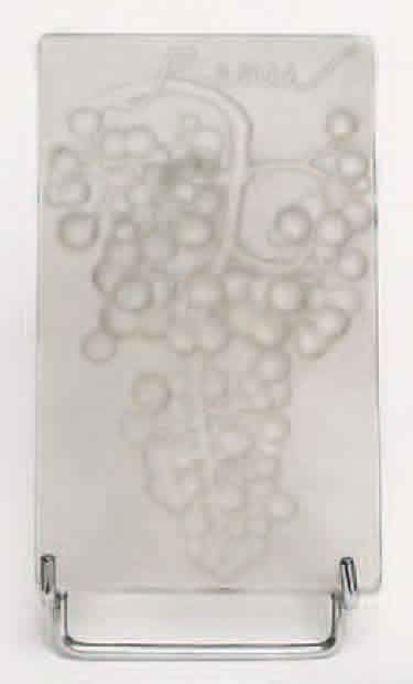 Rene Lalique Menu Raisin Muscat