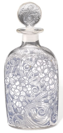 Rene Lalique Decanter Raisins