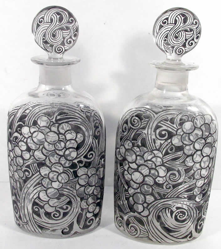 Rene Lalique Decanter Raisins