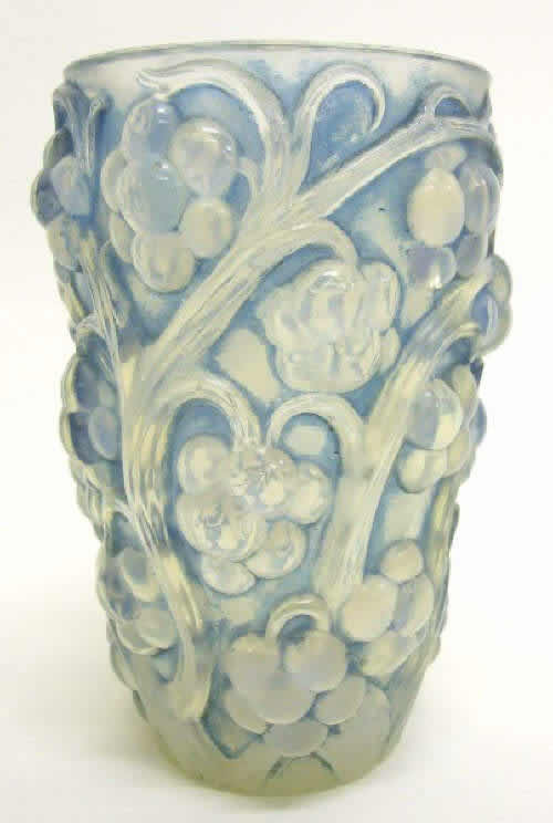 Rene Lalique Vase Raisins