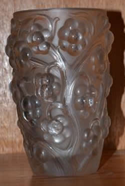 Rene Lalique Vase Raisins