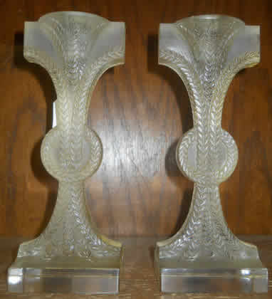 Rene Lalique Candlestick Rameaux