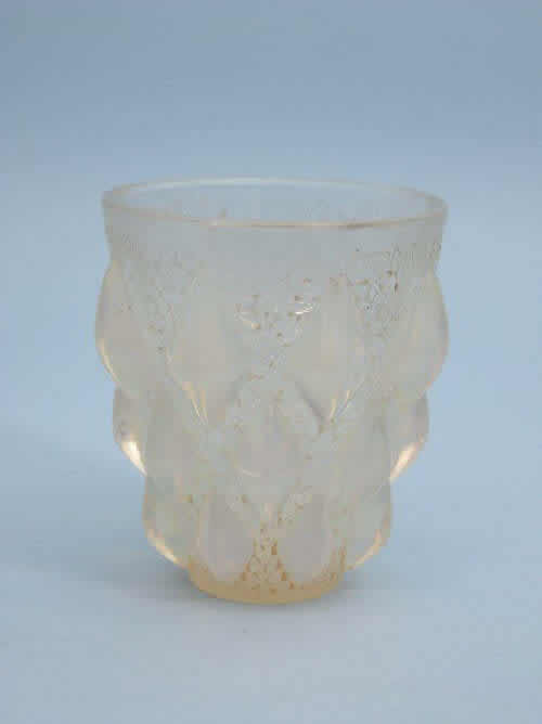 Rene Lalique Vase Rampillon