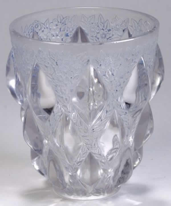 Rene Lalique Vase Rampillon