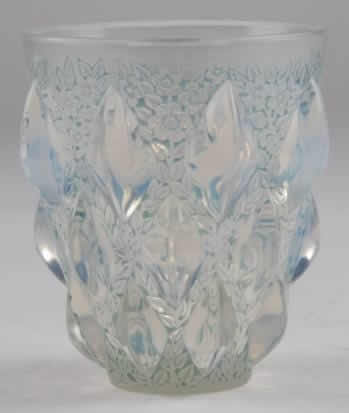 Rene Lalique Vase Rampillon