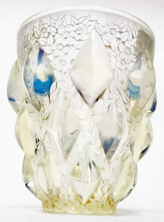 Rene Lalique Vase Rampillon