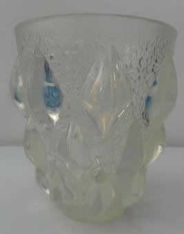 Rene Lalique Vase Rampillon
