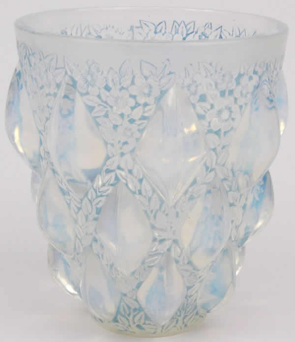 Rene Lalique Vase Rampillon