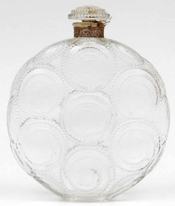 Rene Lalique Perfume Bottle Relief