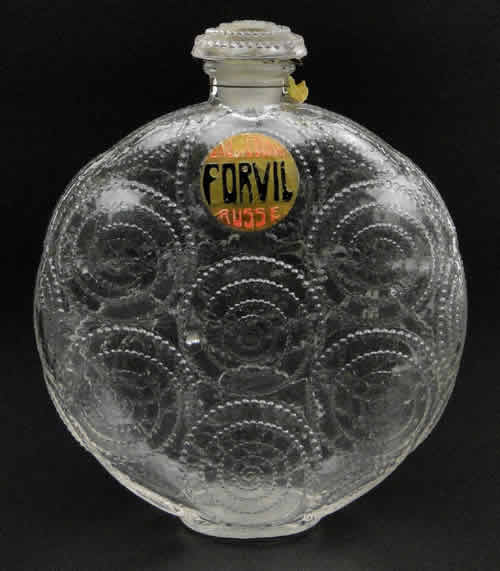 Rene Lalique Perfume Bottle Relief