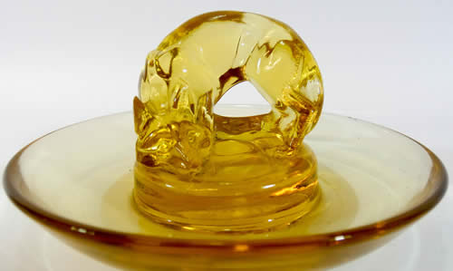 Rene Lalique Ash Receiver Renard