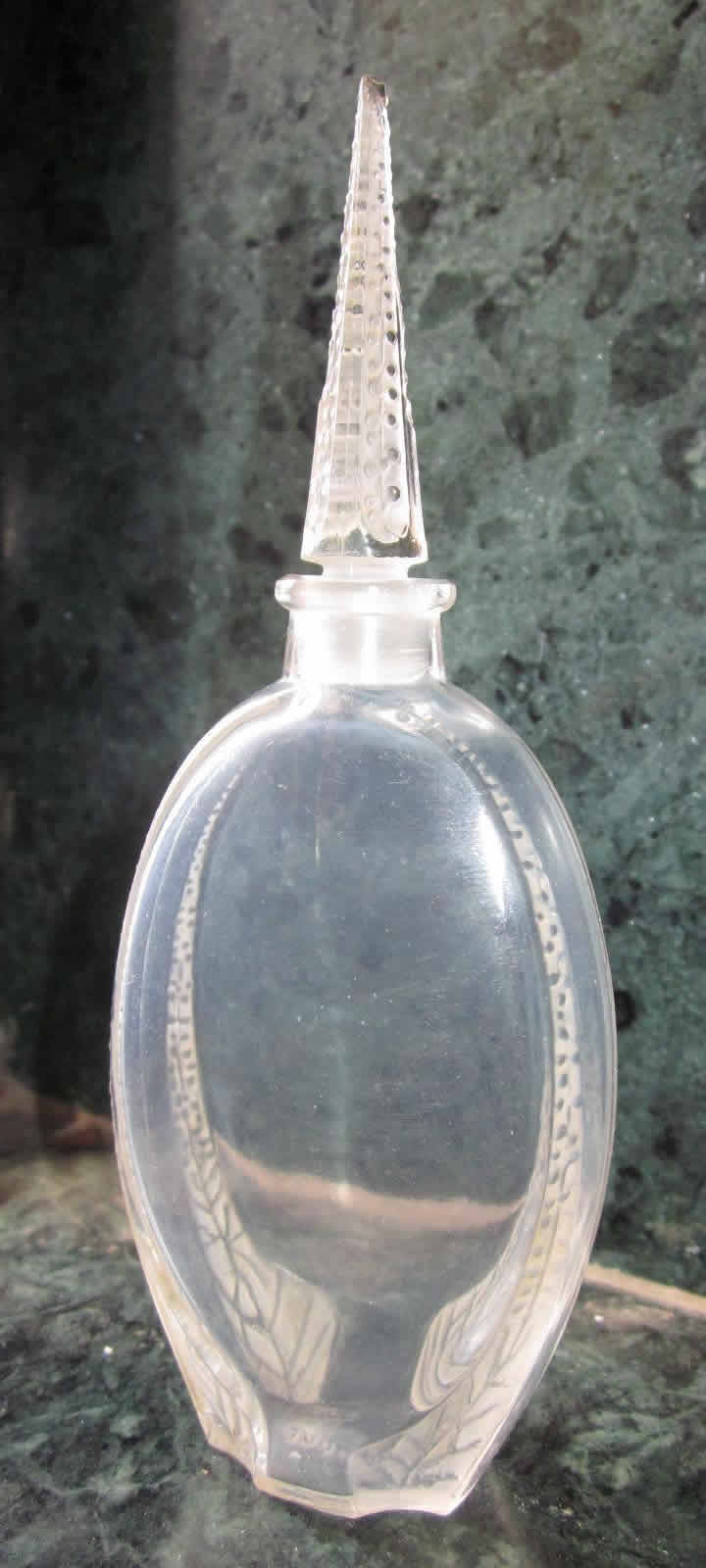 Rene Lalique Perfume Bottle Renaud