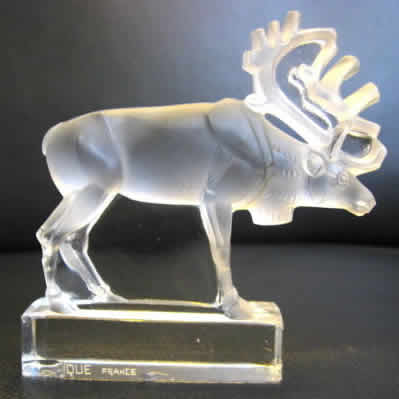 Rene Lalique Paperweight Renne