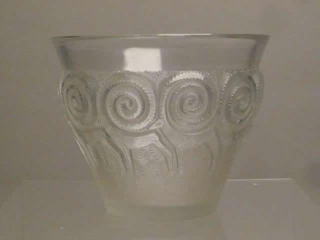 Rene Lalique Vase Rennes