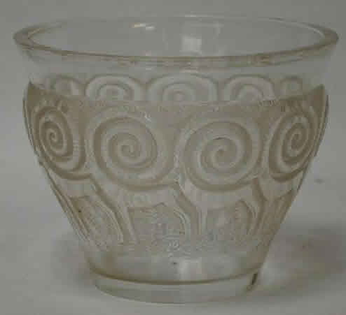 Rene Lalique Vase Rennes
