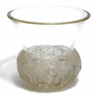 Rene Lalique Vase Renoncules