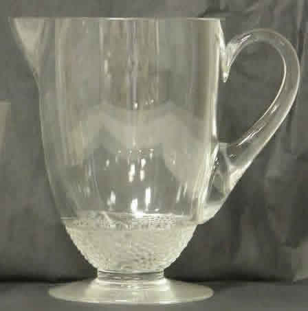 Rene Lalique Ricquewihr Pitcher
