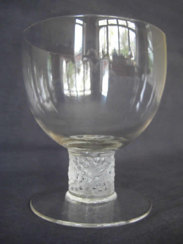 Rene Lalique Water Glass Ricquewihr