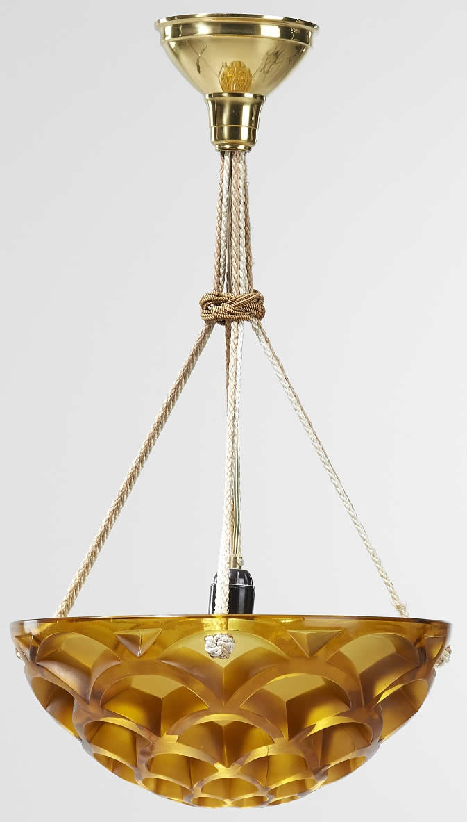 Rene Lalique Light Shade Rinceaux