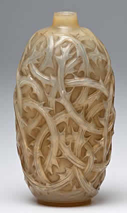 Rene Lalique Vase Ronces