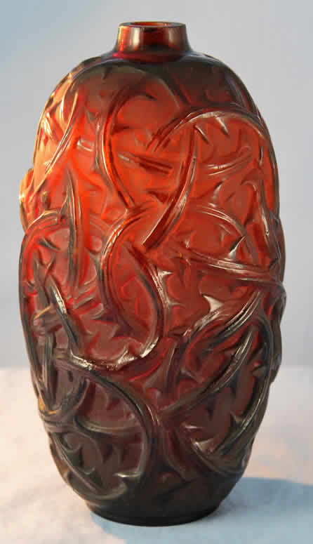 Rene Lalique Vase Ronces