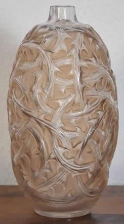 Rene Lalique Vase Ronces