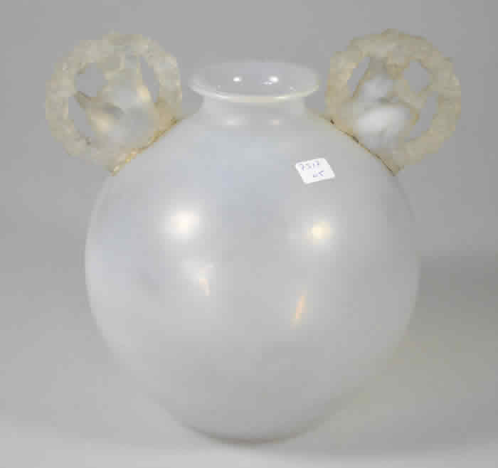 Rene Lalique Vase Ronsard