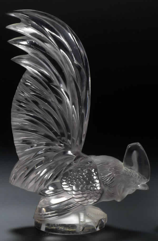 Rene Lalique Car Mascot Rooster