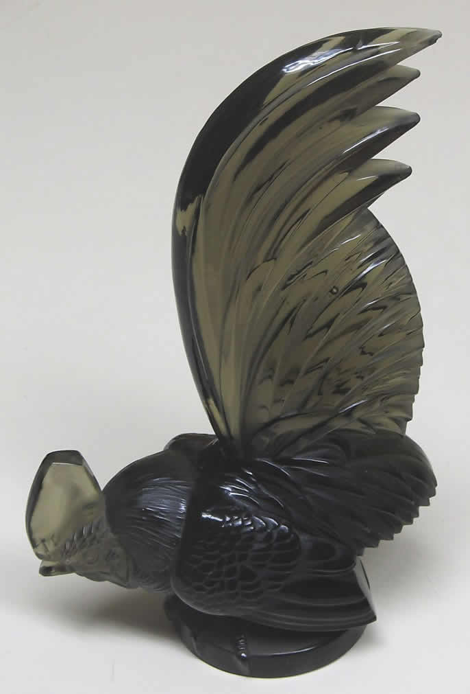 Rene Lalique Car Mascot Rooster