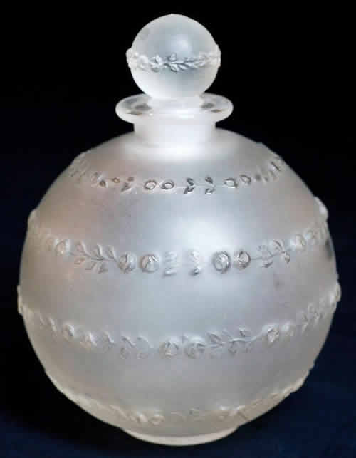 Rene Lalique Perfume Bottle Rose Sans Fin