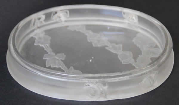 Rene Lalique Box Bottom Roses In Relief