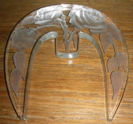 Rene Lalique Lamp Tiara Roses