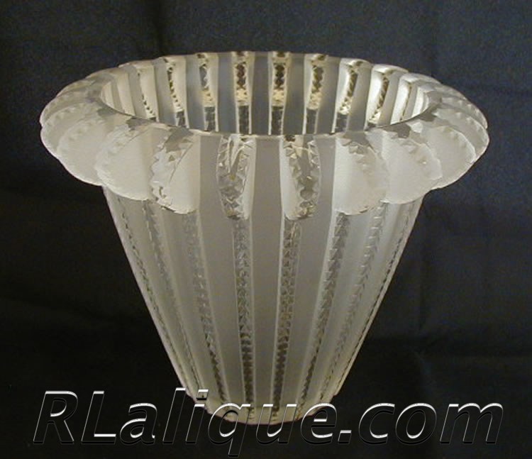 Rene Lalique Royat Vase