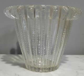 Rene Lalique Vase Royat