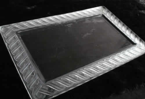Rene Lalique Tray Rubans