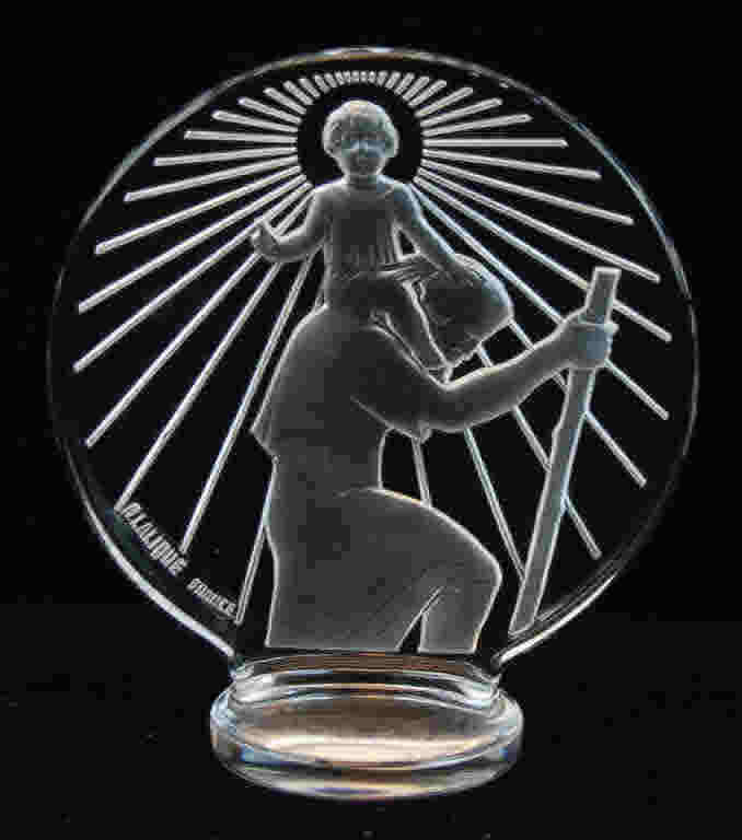 Rene Lalique Car Mascot Saint Christophe