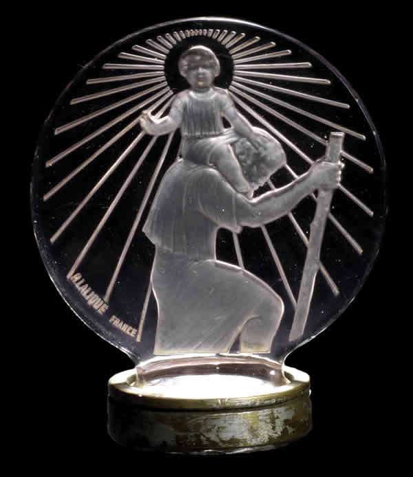 Rene Lalique Car Mascot Saint Christopher