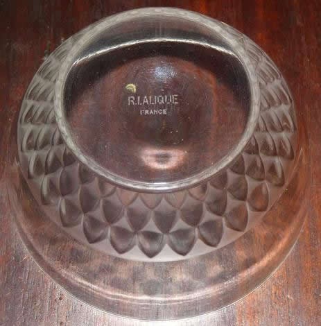 Rene Lalique Bowl Saint-Cyr