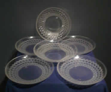 Rene Lalique Salad Plate Saint-Cyr