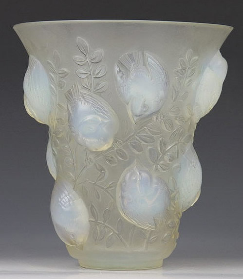 Rene Lalique Vase Saint-Francois