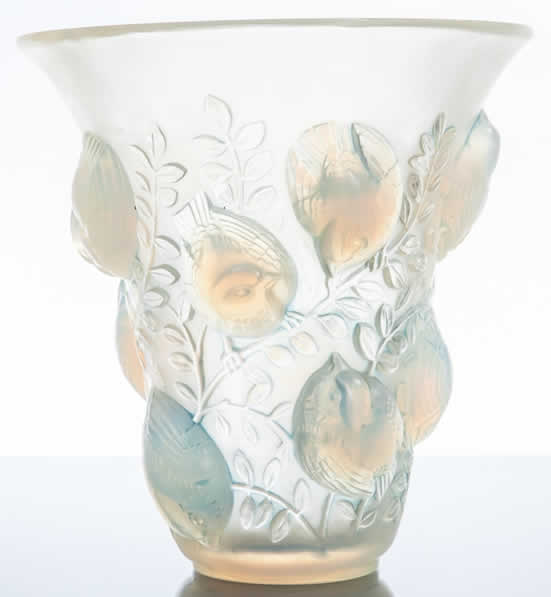 Rene Lalique Vase Saint-Francois