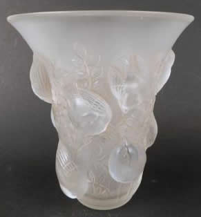 Rene Lalique Vase Saint-Francois
